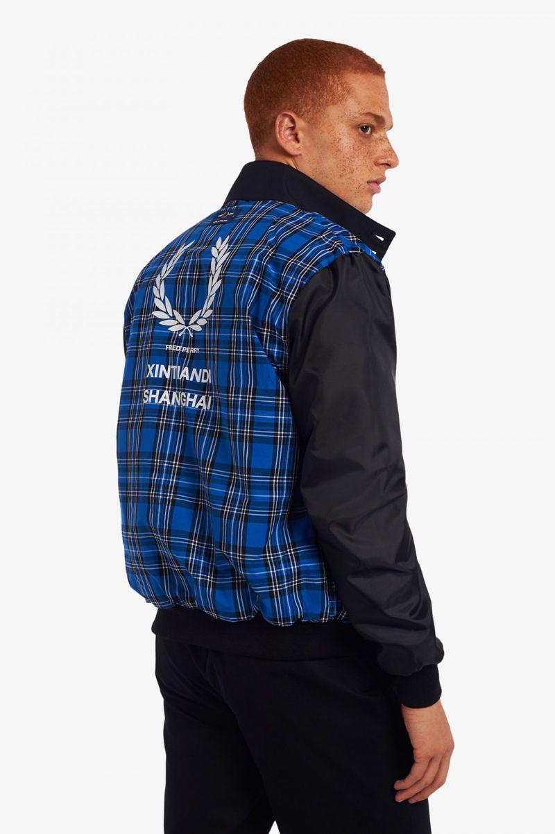 Black Fred Perry J2837 Men's Jackets | PH 1197GSOL